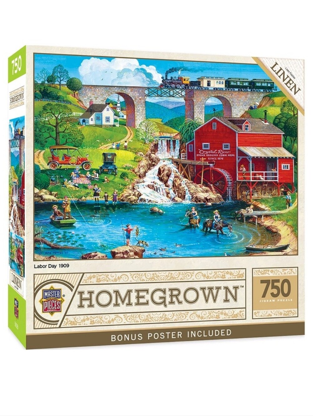 Homegrown "Labor Day 1909" 750 Piece Jigsaw Puzzle